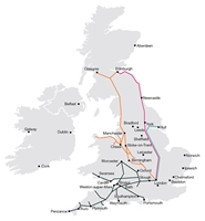 First Rail network map